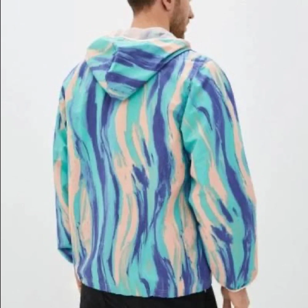 Adidas special edition tie dye hoodie jacket windbreaker